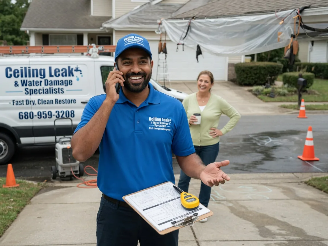 Ceiling Leak Cleanup Galesburg, IL FAQs